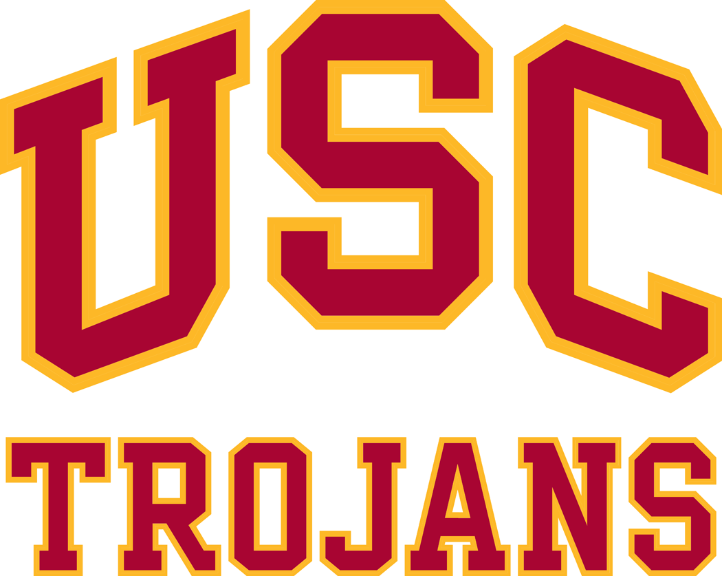 Southern California Trojans 2000-2015 Wordmark Logo 07 vinyl decal